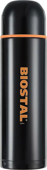 Термос Biostal Спорт NBP-1200С без кнопки (узкое горло) черный - фото 58688