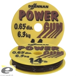 Фидергам Drennan Power Gum 0,65мм 10м 14Lb Brouwn/Green - фото 5961
