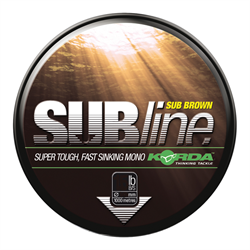 Леска Korda Subline Brown 0,30мм - фото 60524