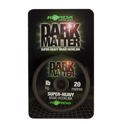 Поводковый материал Korda Dark Matter Braid 15lb 20м - фото 60563
