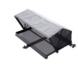 Столик с тентом и креплением к платформе Flagman side tray with tent 670x510mm D25mm - фото 64299