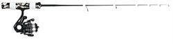 Зимняя удочка Rapala Flatstick с инерционной катушкой и намотанной леской Sufix Ice 71см Medium - фото 66415