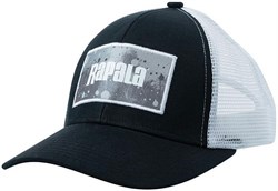 Кепка Rapala черная c сеткой GREY Splash logo - фото 71086