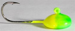 Джиг-таблетка FishGuru цвет жёлто-зелёный 3,5гр Крючок №4 2шт/уп - фото 72205