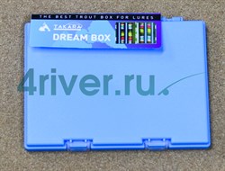 Коробка для Блёсен Takara 198x149x20мм голубая - фото 73247