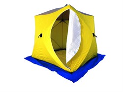 Палатка для зимней рыбалки Стэк Куб 3 трехслойная - фото 73957