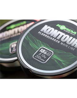 Леска Korda тонущая Kontour Fluorcarbon 15lb - фото 78082