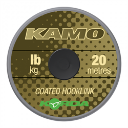 Поводковый материал Korda Kamo Coated Hooklink 80lb 20м - фото 78132