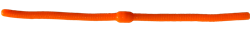 Резина Trout Bait Doshirack 105, Сыр, цвет 02 Orange 15шт/уп - фото 79640