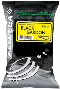 Прикормка Team Allvega Black Gardon 1кг Чёрная Плотва - фото 79822