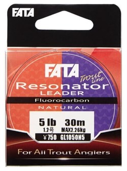 Флюорокарбон Gosen Fluoro Carbon 100% Fata Resonator 30м #0,5 2Lb 0,117мм - фото 83961