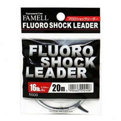 Леска флюорокарбон Yamatoyo Fluoro Shock Leader 20м #4 16Lb/0,330мм - фото 83987