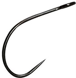 Крючки безбородые Vanfook SP-31K #7 Spoon Expert Hook Medium Barbless Fusso Black 16шт/уп - фото 84977