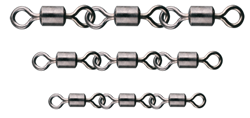 Вертлюг Тройной Cralusso Triple Chain Swivel n07 22кг 0,23гр - фото 8620