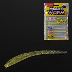 Мягкая приманка слаг Lucky John Wiggler Worm 2.3 6см цвет 071 - фото 87650