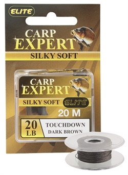 Поводочный Материал Carp Expert Silky Soft Touchdown 20Lbs Dark Brown 20м - фото 8833