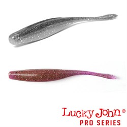 Мягкая приманка слаг Lucky John Hama Stick 3.5 9см цвет S13 9шт/уп - фото 89672