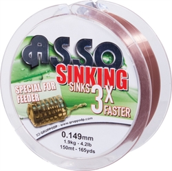 Asso Sinking 3x Feeder 150м 0,219мм - фото 9128