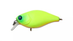 Воблер Jackall Cherry 44мм 6,2гр плавающий 0,6-1м цвет matt chartreuse - фото 93078