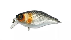 Воблер Jackall Chubby 38 3,8см 4,2гр плавающий 0,6-1м цвет uv mat silver & black - фото 93099