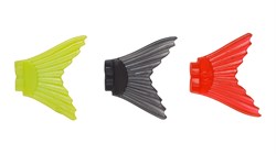 Хвосты Strike Pro Glow Tail Red,Black,Chartr 3шт/уп - фото 93421