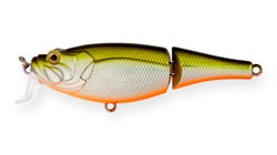 Воблер Strike Pro Cranckee Bass Joint 80 плавающий составной 8см 13гр Заглубление 0,5-1,0м Fluo 612T - фото 94785