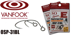 Крючки Безбородые Vanfook OSP-31BL Spoon Snap on Expert Hook #06 8шт/уп - фото 98149