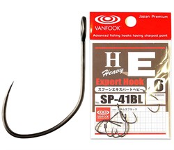 Крючки Безбородые Vanfook SP-41BL Expert Hook Heavy #01 8шт/уп - фото 98172