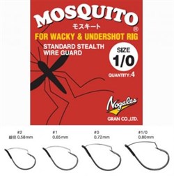 Крючки-незацепляйки Varivas Mosquito Fine Stealth #0 - фото 98206