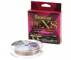 Леска Плетёная Seaguar X8 PE Grandmax 150м #0.4 9.1Lb/4,1кг - фото 98211