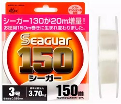 Леска флюорокарбон Seaguar Fluoro 150 150м #1.2 1,65кг/0,185мм - фото 98246