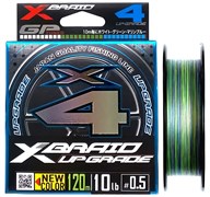 Леска Плетёная YGK X-Braid Upgrade 3color X4 120м #0.6 12lb multi