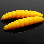 Мягкая приманка Libra Lures Larva 35 цвет 007-yellow 12шт/уп