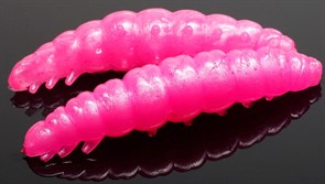 Мягкая приманка Libra Lures Larva 35 цвет 018-pink pearl 12шт/уп