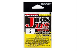Крючки Офсетные Decoy Jig 11S Strong Wire #2 9шт/уп
