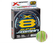 Леска Плетёная YGK X-Braid Super JigMan X8 200м #3 50lb multi