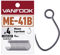 Крючки Безбородые Vanfook ME-41B Minnow Expert Hook Barbless Medium Heavy #3 16шт/уп