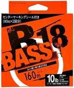 Леска флюорокарбон Seaguar R18 Fluoro Bass 160м #1.75 7Lb/0,220мм
