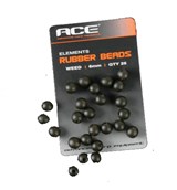 ACE Rubber Beads 6mm бусинка зеленый