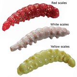 Искусственный Червь Berkley PowerBait Honey Worms Yellow/Scales