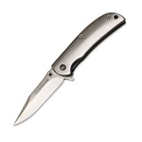 Нож Kosadaka складной 16/9см 110гр стальное лезвие, стальная рукоятка