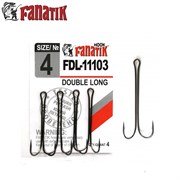 Крючки Двойные Fanatik Double Long FDL-11103 №04 4шт/уп