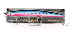 Воблер Megabass X-140 SW lz blue pink iwashi