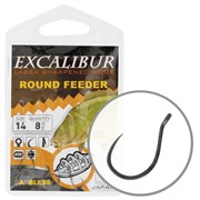 Крючки Excalibur Round Feeder BL Ns 14