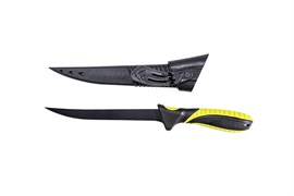 Нож рыболовный Outdoor Filleting knife 32см клинок18см с пластиковыми ножнами, поясной крепеж