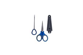 Ножницы для плетенки с Экстрактором в пластиковом футляре Carp Expert One Scissor With Hook Remover