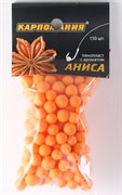 Пенопласт Карпомания оранжевый с ароматом Аниса 150шт/уп