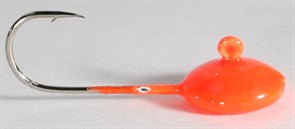 Джиг-таблетка FishGuru цвет люминисцентный красный 2,5гр Крючок №2 2шт/уп
