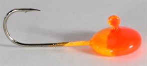 Джиг-таблетка FishGuru цвет оранжево-красный 2,5гр Крючок №4 2шт/уп