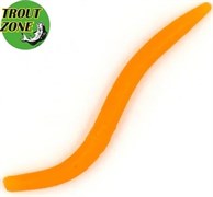 Приманка TroutZone Wake Worm-2 80мм Сыр персик